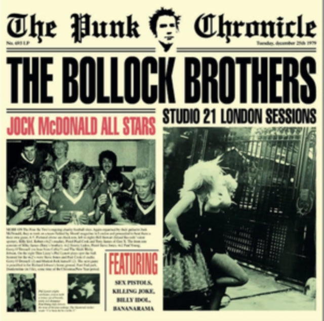 The Bollock Brothers: 21 Studio Sessions - Vinyl