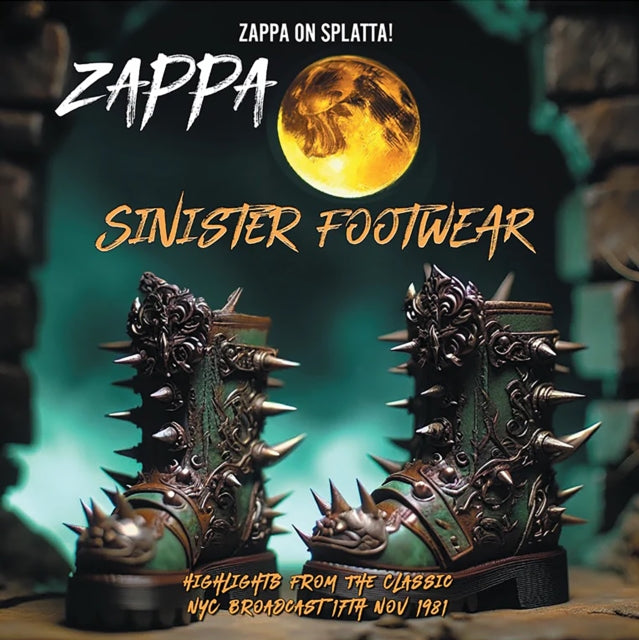 Frank Zappa: Sinister Footwear (Aqua/Green Splatter Vinyl) - Vinyl