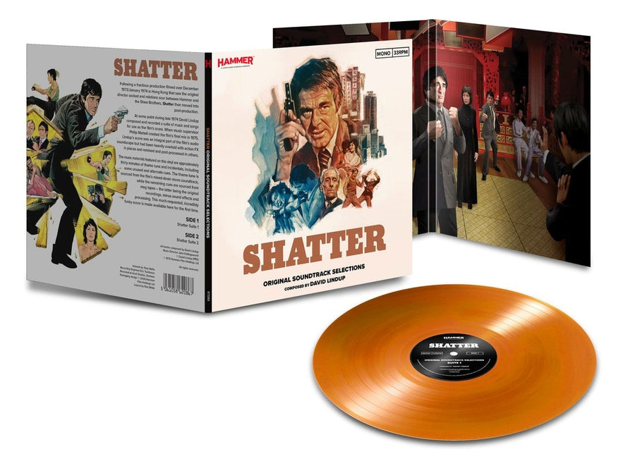David Lindup: Shatter (Limited Edition) (Orange Vinyl) - Vinyl