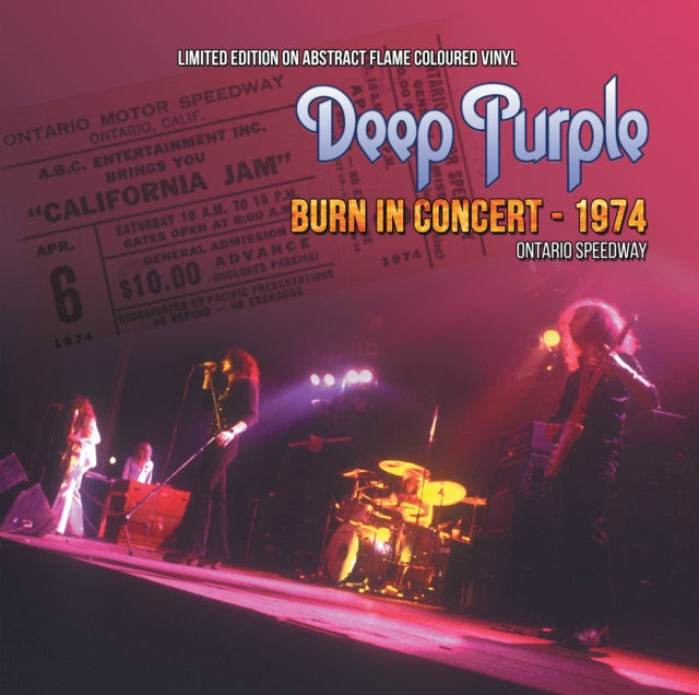 Deep Purple: Burn In Concert (Splatter Vinyl) - Vinyl