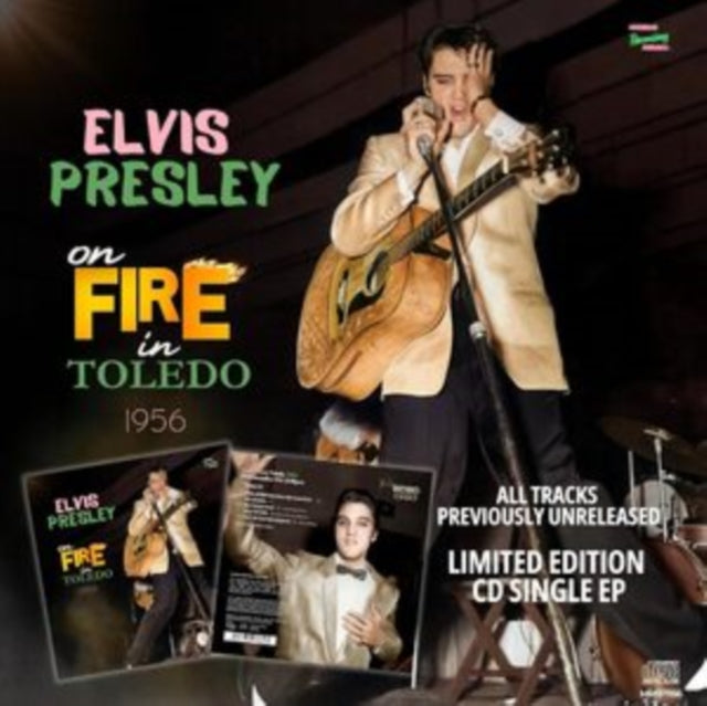 Elvis Presley: On Fire In Toledo - 1956 - CD