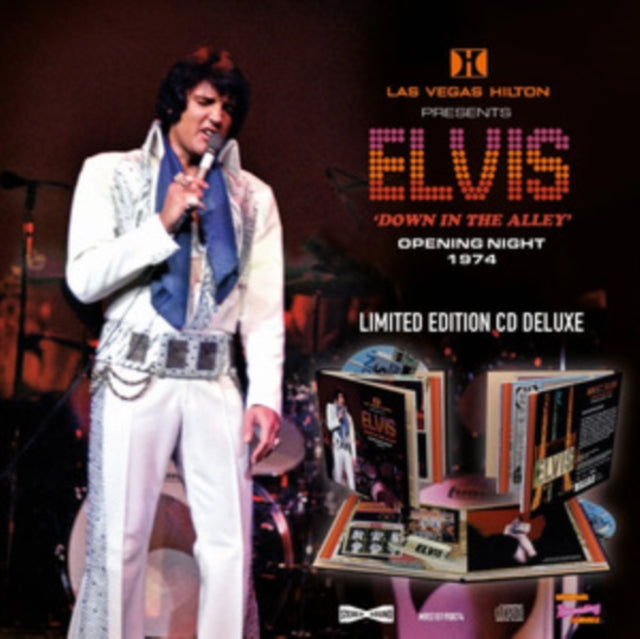 Elvis Presley: Las Vegas - Down In The Alley Opening Night 1974 - CD