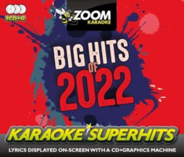 Various Artists: Zoom Big Hits Of 2022 (CD+G) (Digi) - CD
