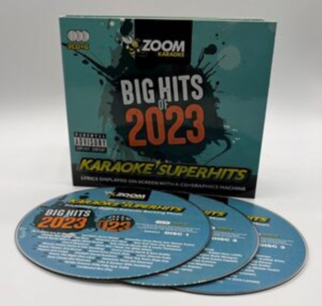 Various Artists: Zoom Big Hits Of 2023 (CD+G) (Digi) - CD