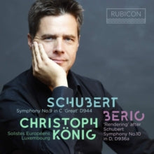 Soloists Europeens Luxembourg / Christoph Konig: Symphony 9 In C / Renderings - CD