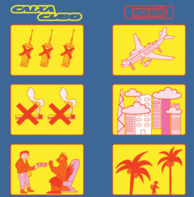 Caixa Cubo: Modo Aviao - Vinyl