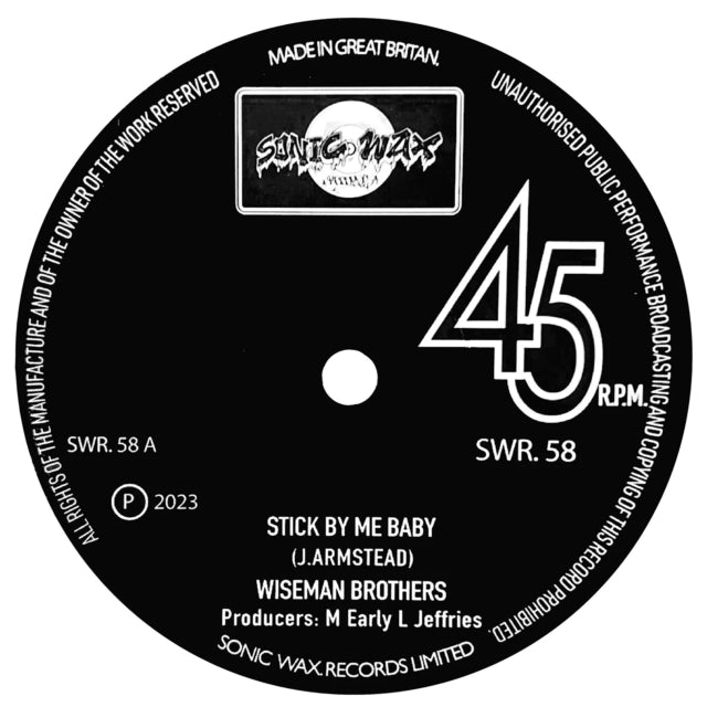 Wiseman Brothers: Stick By Me Baby - Vinyl