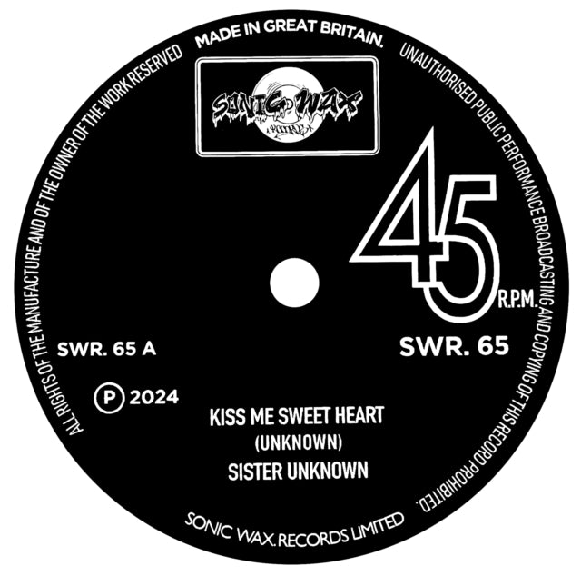 Sister Unknown: Kiss Me Sweetheart - Vinyl