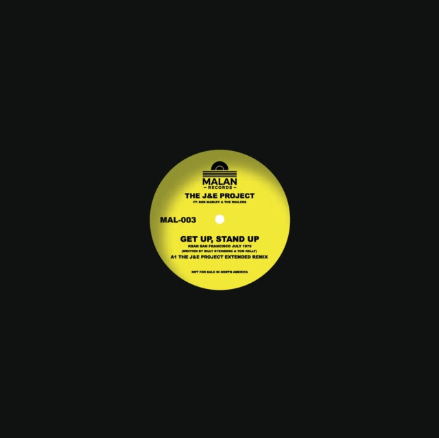 The J&E Project feat. Bob Marley & The Wailers: Get Up. Stand Up (Yellow Vinyl) - Vinyl