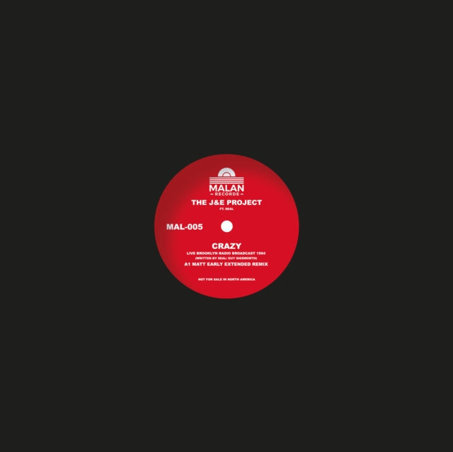 J&E Project Featuring Seal: Crazy - Vinyl