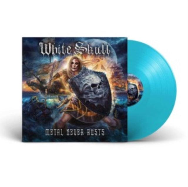 White Skull: Metal Never Rusts (Curacao Vinyl) - Vinyl
