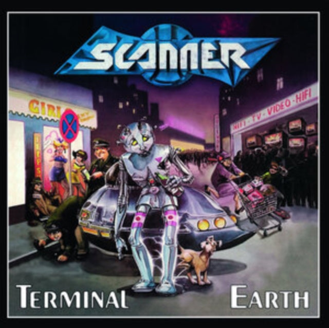 Scanner: Terminal Earth (Blue Transparent Vinyl) - Vinyl