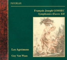 Les Agremens Van Waas: Gossec3Symphoniesstamitzclarinet Co - CD