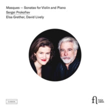 Elsa Grether / David Lively: Prokofiev: Masques - Sonatas For Violin And Piano - CD