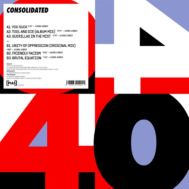 Consolidated: [Pias] 40 - Vinyl