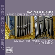Jean-pierre Lecaudey: Grigny: Grand Orgue De Saint-Remy-De-Provence - Vol. 1: 17Th & 18Th Centuries - CD