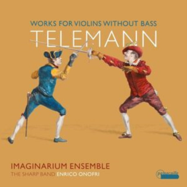 Enrico Onofri / Imaginarium Ensemble: Telemann: Works For Violins Without Bass - CD