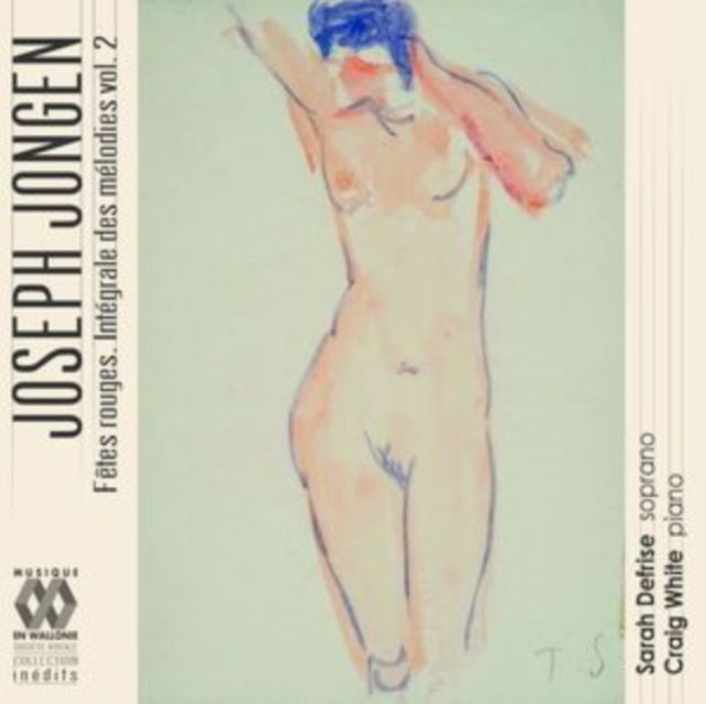 Sarah Defrise / Craig White: Joseph Jongen: Fetes Rouges. (Integrale Des Melodies / Vol. 2) - CD