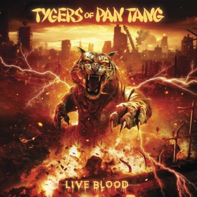 Tygers of Pan Tang: Live Blood - Vinyl