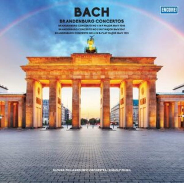 Slovak Philharmonic Orchestra - Pribil Rudolf: Bach - Brandenburg Concertos - Vinyl