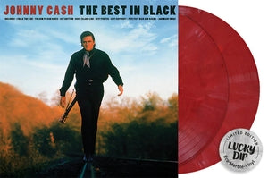 Johnny Cash: The Best In Black (Lucky Dip Marble Vinyl) - Vinyl