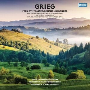 Slovak Philharmonic Orchestra: Grieg - Peer Gynt Suites. Symphonic Dances (Lucky Dip Marble Vinyl) - Vinyl