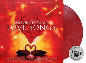 Various Artists: Unforgettable Love Songs (Lucky Dip Marble Vinyl) - Vinyl