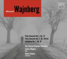 Lukasz Dlugosz.the Silesian Chamber Orchestra & Robert Kabar: Weinberg: Flute Concertos Nos. 1 & 2. Symphony No. 7 - CD