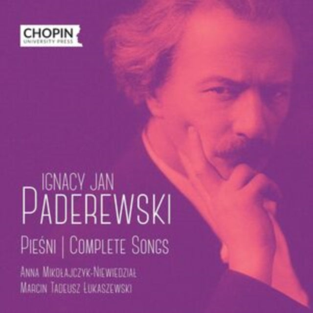 Anna Mikolajczyk-niewiedzial / Marcin Tadeusz Lukaszewski: Ignacy Jan Paderewski: Songs - CD
