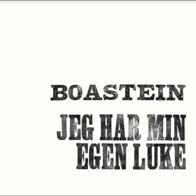 Boastein: Jeg Har Min Egen Luke - Vinyl