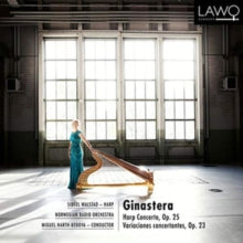 Sidsel Walstad / Norwegian Radio Orchestra / Miguel Harth-bedo: Ginastera: Harp Concerto. Op. 25 / Variaciones Concertantes. - CD
