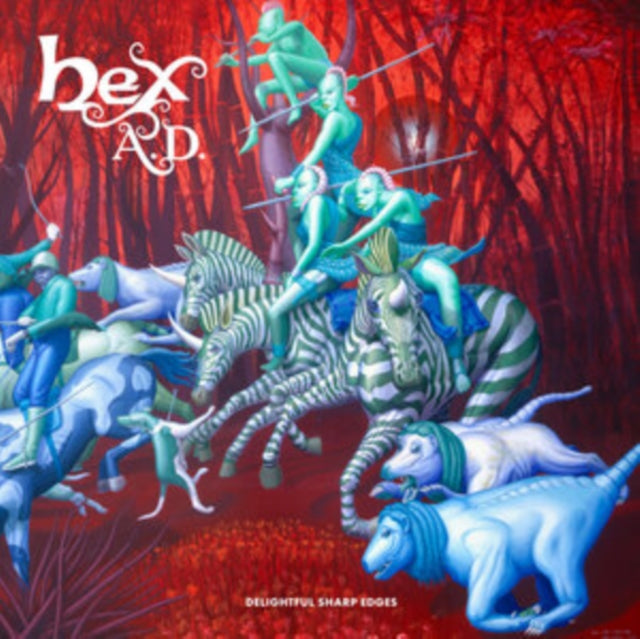 Hex A.D.: Delightful Sharp Edges (Red Vinyl) - Vinyl