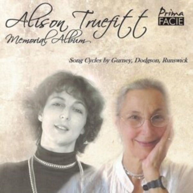 Alison Truefitt: Alison Truefitt Memorial Album: Songs By Gurney / Dodgson And Runswick - CD