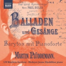 Ulf Bastlein: Martin Pluddemann: The Ballads. Songs And Legends - CD