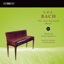 Miklos Spanyi: Carl Philipp Emanuel Bach: The Solo Keyboard Music. Vol. 40 - Keyboard Transcriptions I - CD