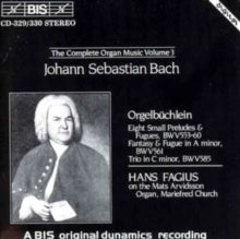 Hans Fagius: Js Bachorgan Music Preludes - CD