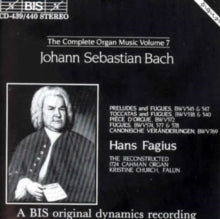 Hans Fagius: Js Bachorgan Music 7 - CD