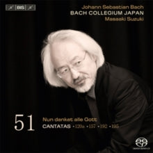 Bach Collegium Japansuzuki: Bach Cantatas Volume 51 - CD