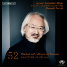 Bach Collegium Japansuzuki: Bachcantatas Volume 52 - CD