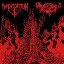 Imprecation/Black Blood Invocation: Diabolical Flames Of The Ascended Plague - Vinyl