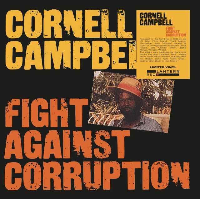 Cornell Campbell: Fight Against Corruption - Vinyl