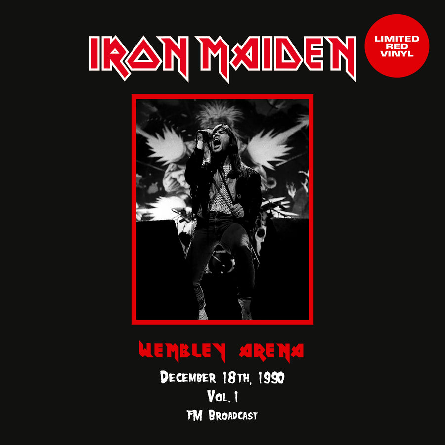Iron Maiden: Wembley Arena 1990 Vol. 1 (Red Vinyl) - Vinyl