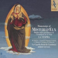 La Capella Reial De Catalunya: El Misteri D?Elx - CD
