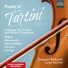 Siskovic / Ferrini: Pupils Of Tartini Vol. 2 - Sonatas For Violin And Basso Continuo - CD