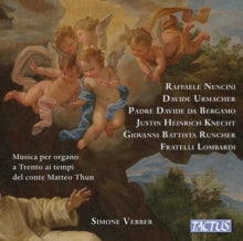 Vebber: Organ Music In Trento In The Times Of Count Matteo Thun - CD
