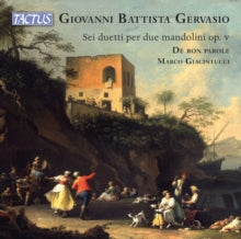 De Bon Parole / Giacintucci: Giovanni Battista Gervasio: Six Duets For Two Mandolins / Op. V - CD