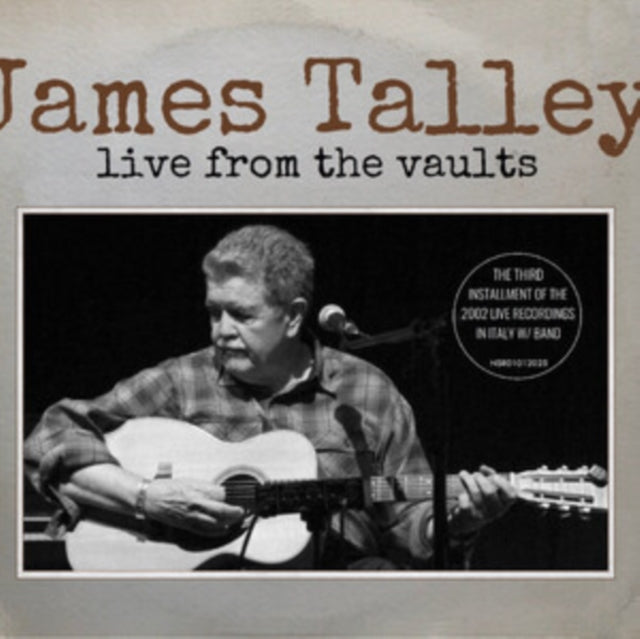 James Talley: Live From The Vaults - CD