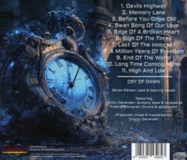 Cry of Dawn: Anthropocene - CD