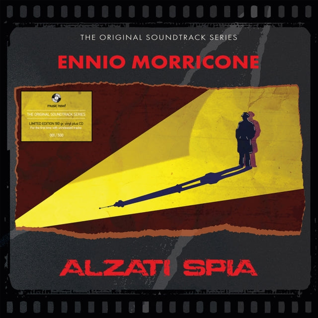 Ennio Morricone: Alzati Spia - Original Soundtrack (Numbered Edition) (Trasparent Yellow Vinyl) - Vinyl