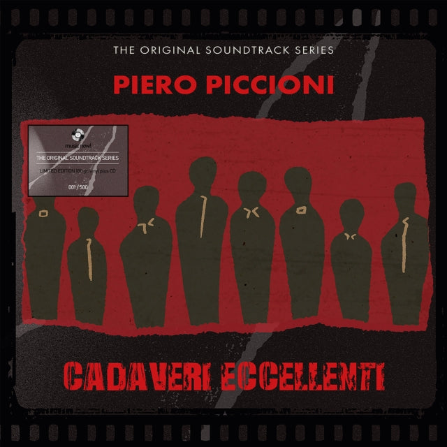 Piero Piccioni: Cadaveri Eccellenti - Original Soundtrack (Numbered Edition) (Trasparent Red Vinyl) - Vinyl